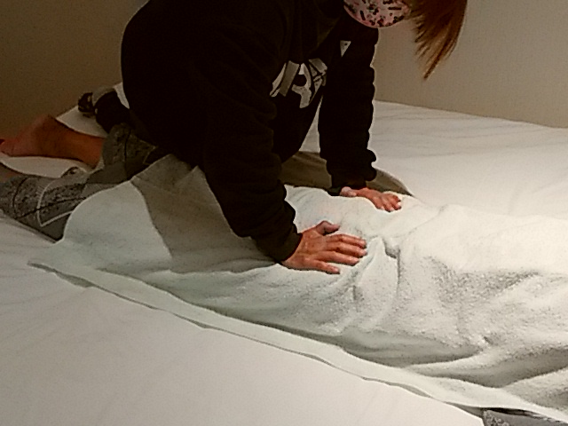 【完全個室のコリほぐし】